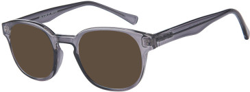 SFE-11498 sunglasses in Clear/Grey