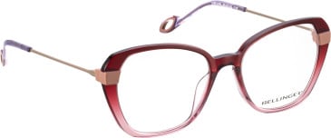 Bellinger LESS-2480 glasses in Red/Pink