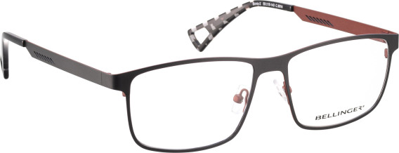 Bellinger SONIC-2 glasses in Black/Red