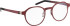 Blac EGON glasses in Red/Red