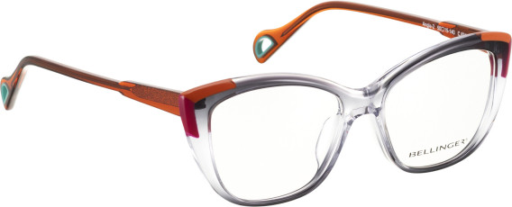 Bellinger ANGLE-2 glasses in Grey/Orange