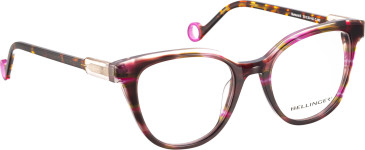 Bellinger SURROUND-3 glasses in Red/Pink