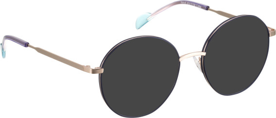 Bellinger KARA-6 sunglasses in Blue/Rose Gold