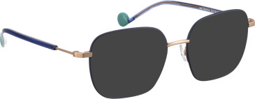 Bellinger LESS-TITANIUM-4 sunglasses in Blue/Rose Gold