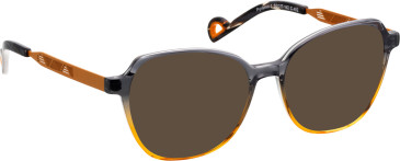 Bellinger PYRAMID-2 sunglasses in Grey/Orange