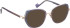 Entourage Of 7 AMI sunglasses in Rose Gold/Blue