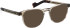 Entourage Of 7 BAXTER sunglasses in Clear Light Brown