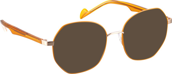 Bellinger LESS-TITANIUM-3 sunglasses in Orange/Rose Gold