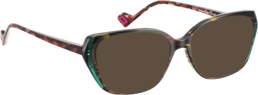 Bellinger ROTATE-2 sunglasses in Purple/Green