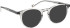 Entourage Of 7 ARLO sunglasses in Clear Grey Other