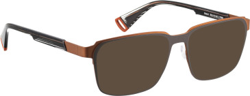 Bellinger ZOOM-1 sunglasses in Grey/Orange