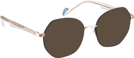 Bellinger LESS-TITANIUM-3 sunglasses in Black/Rose Gold