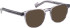 Entourage Of 7 BAXTER sunglasses in Clear Grey