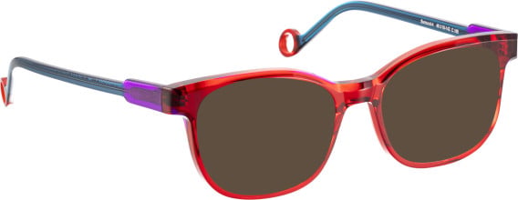 Bellinger SURROUND-4 sunglasses in Red/Purple