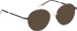 Bellinger KARA-6 sunglasses in Purple/Rose Gold