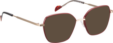 Bellinger KARA-5 sunglasses in Red/Rose Gold