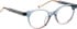Entourage Of 7 BLAIRE glasses in Blue/Crystal