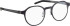 Blac EGON glasses in Black/Black