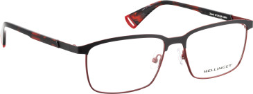 Bellinger ZOOM-2 glasses in Black/Red