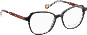 Bellinger PYRAMID-2 glasses in Black/Crystal