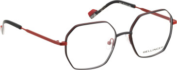 Bellinger KARA-7 glasses in Black/Red