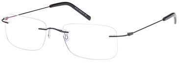 SFE Metal Prescription Glasses in black
