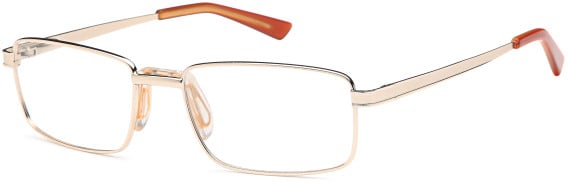 SFE reading glasses in Gold