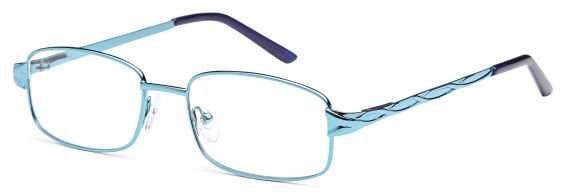 SFE reading glasses in Light Blue