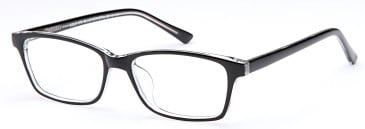SFE-9607 glasses in Black/Crystal 