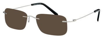 SFE reading sunglasses in Silver (29992)