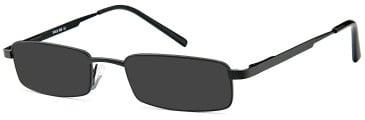SFE reading sunglasses in Black (30044)