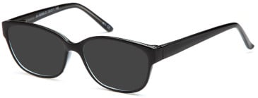 SFE reading sunglasses in Black (30086)