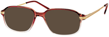 SFE-9639 reading sunglasses in Light Brown (307514)
