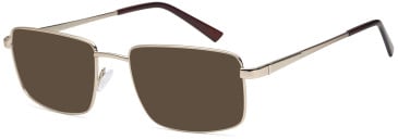 SFE-10454 sunglasses in Gold (135100)
