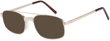 SFE-10456 sunglasses in Gold (135106)