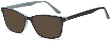 SFE-10469 sunglasses in Black/Blue (135142)
