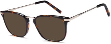 SFE-10695 sunglasses in Havana/Gold (254676)