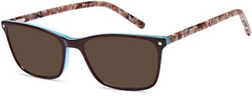 SFE-10717 sunglasses in Brown (254613)