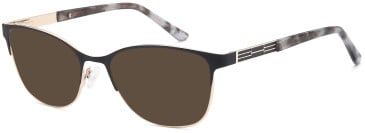 SFE-10778 sunglasses in Black Gold (254445)