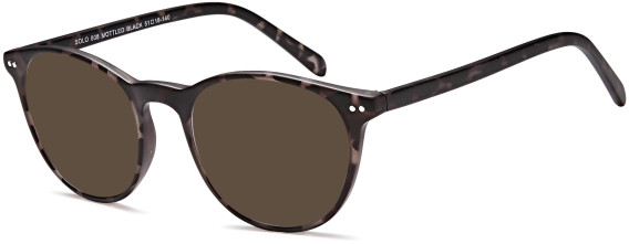 SFE-10818 sunglasses in Mottled Black (254340)