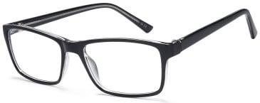 SFE-11853 glasses in Black/Crystal