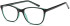 SFE-11868 glasses in Black/Green