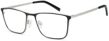 SFE-11757 glasses in Black/Silver