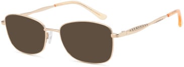 Sakuru SAK1018T sunglasses in Gold
