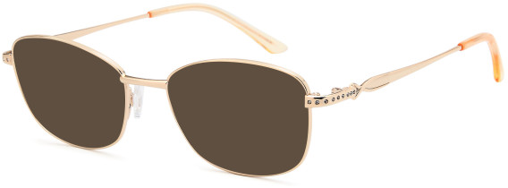 Sakuru SAK1017T sunglasses in Gold