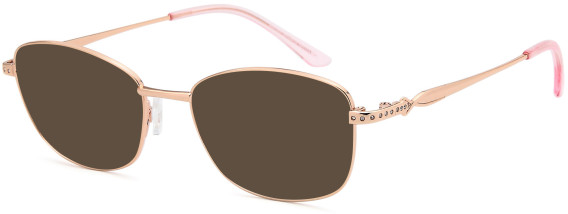 Sakuru SAK1017T sunglasses in Rose Gold