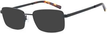 Sakuru SAK1020T sunglasses in Black