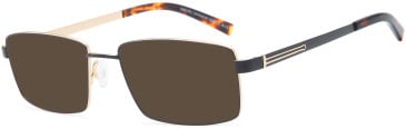 Sakuru SAK1019T sunglasses in Black