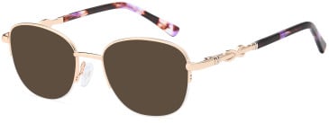 SFE-11805 sunglasses in Gold