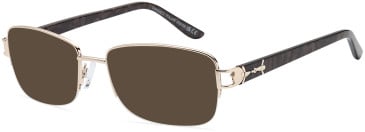 SFE-11815 sunglasses in Gold